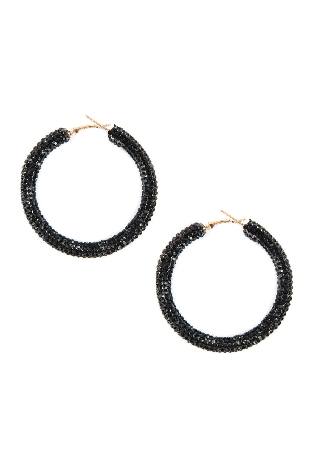 Rhinestone Hoops