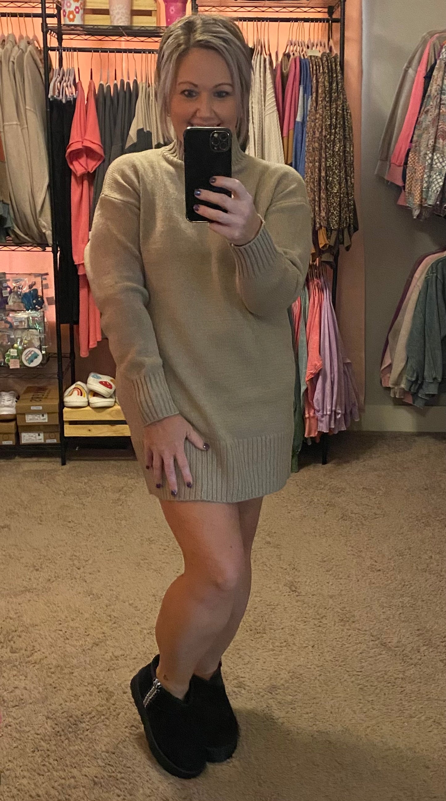 SWEATER DRESS