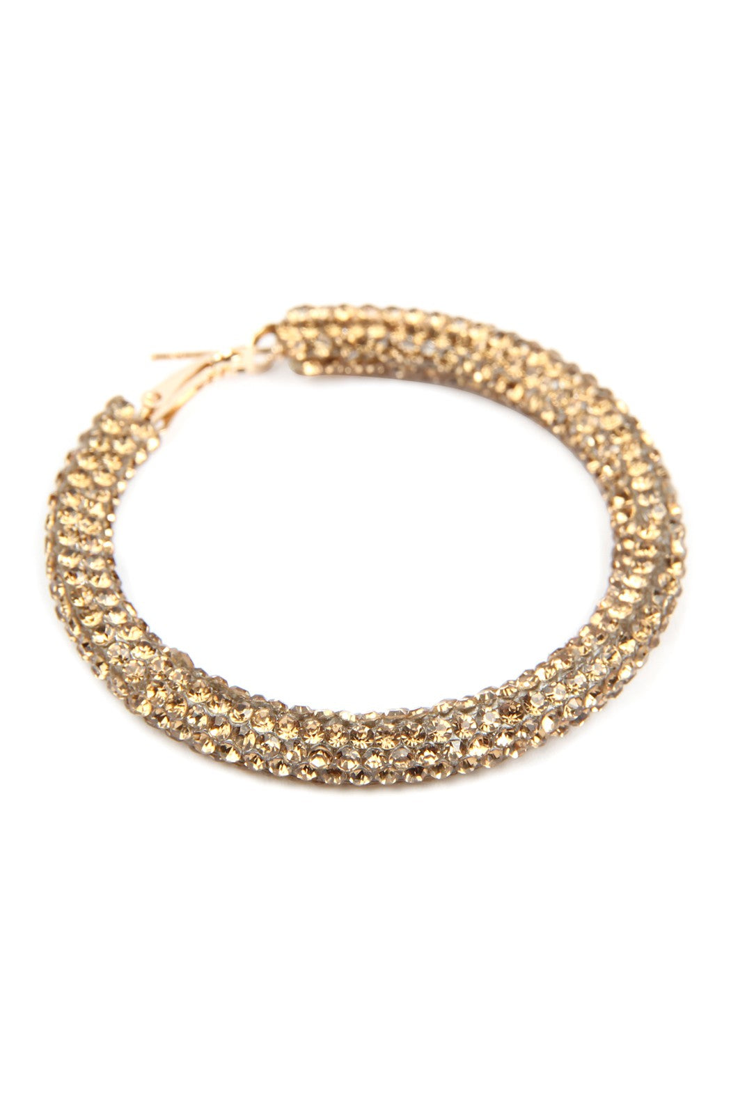 Rhinestone Hoops