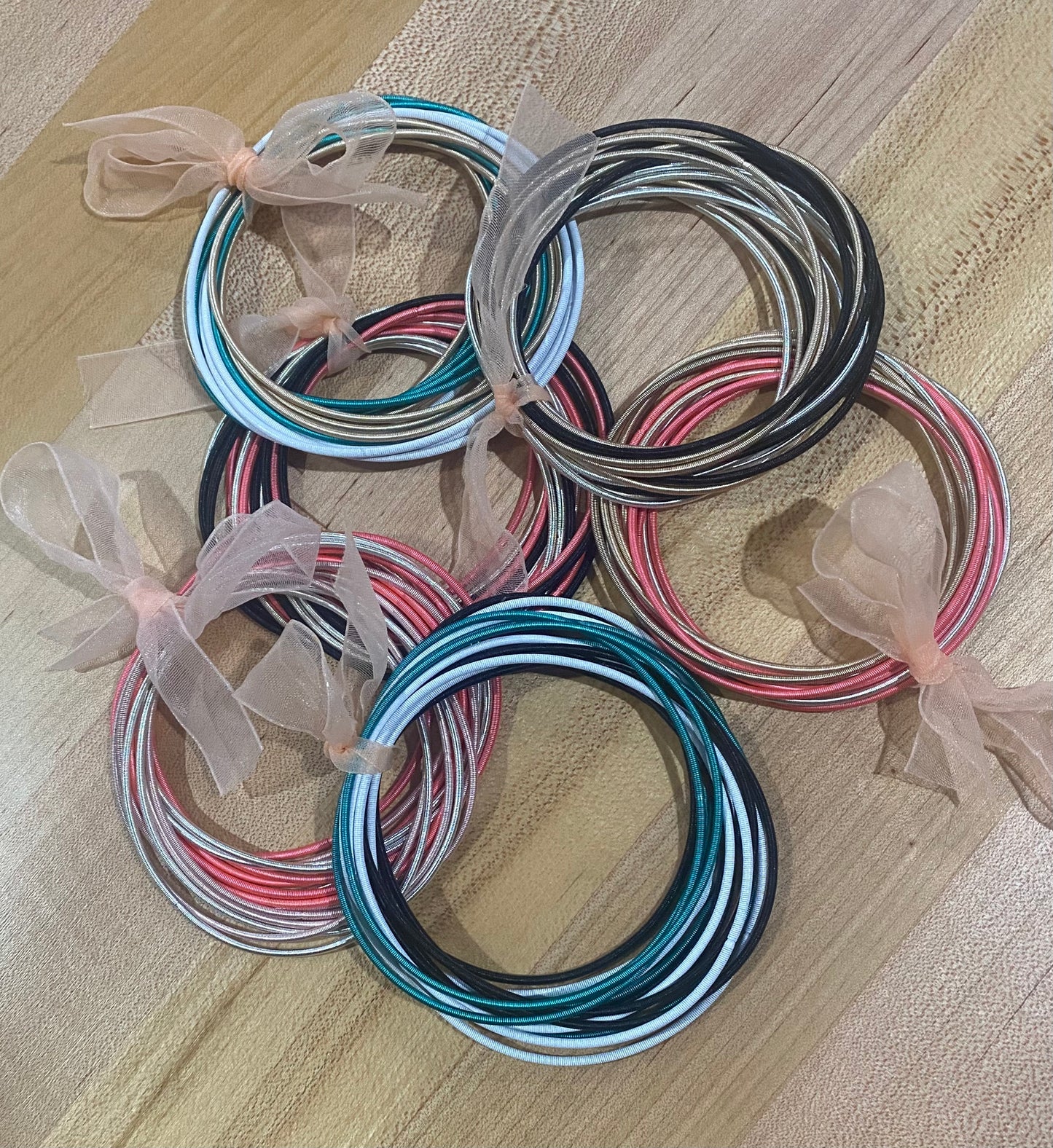 Guitar String Bracelet Sets