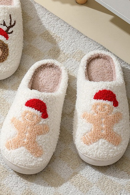 GINGERBREAD SLIPPERS