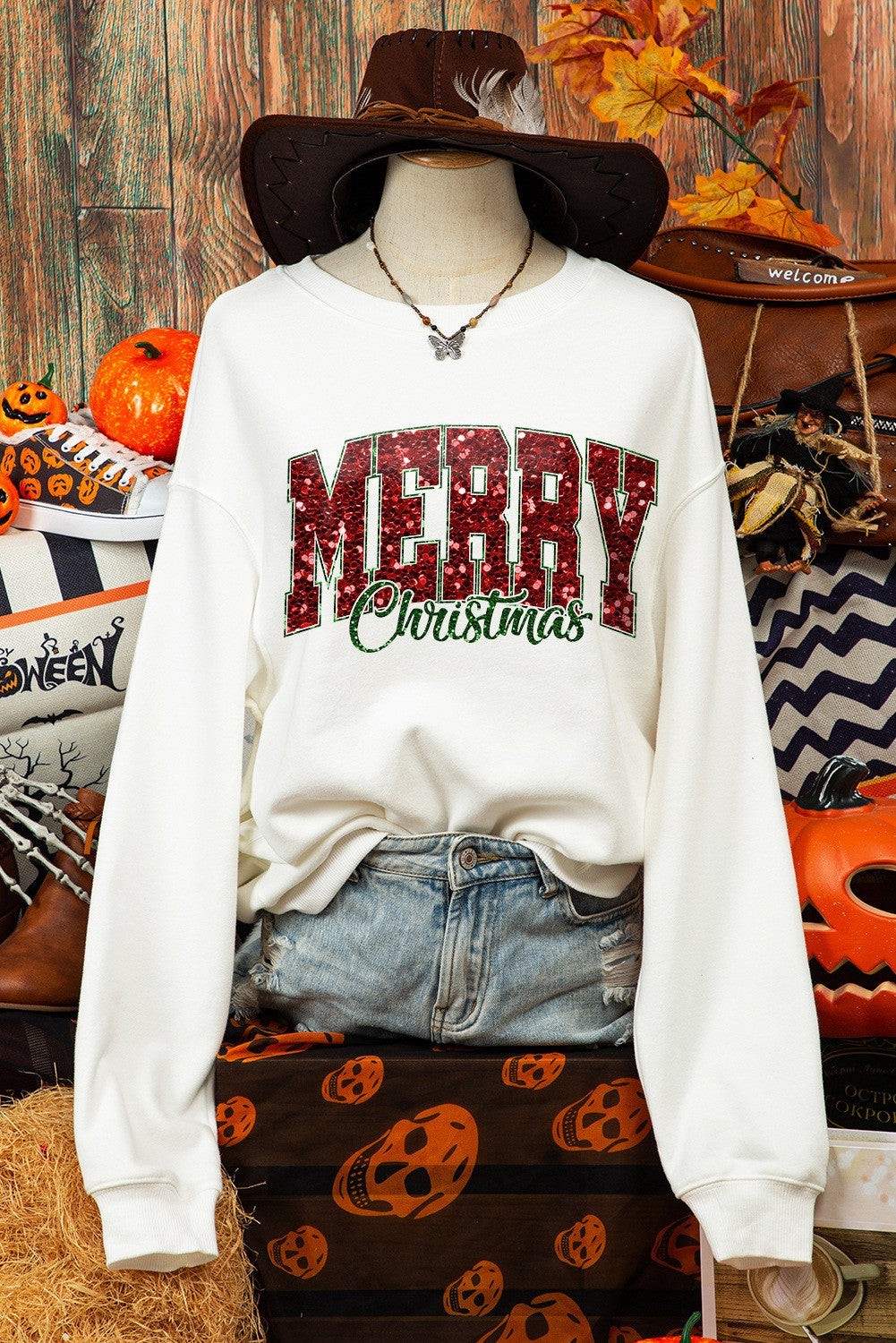 MERRY CHRISTMAS PULLOVER