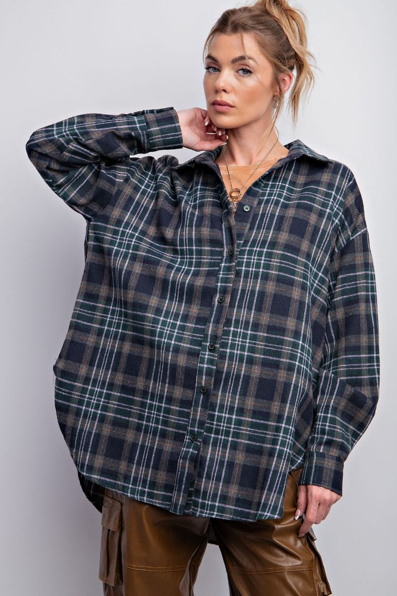 Plaid Oversized Flannel