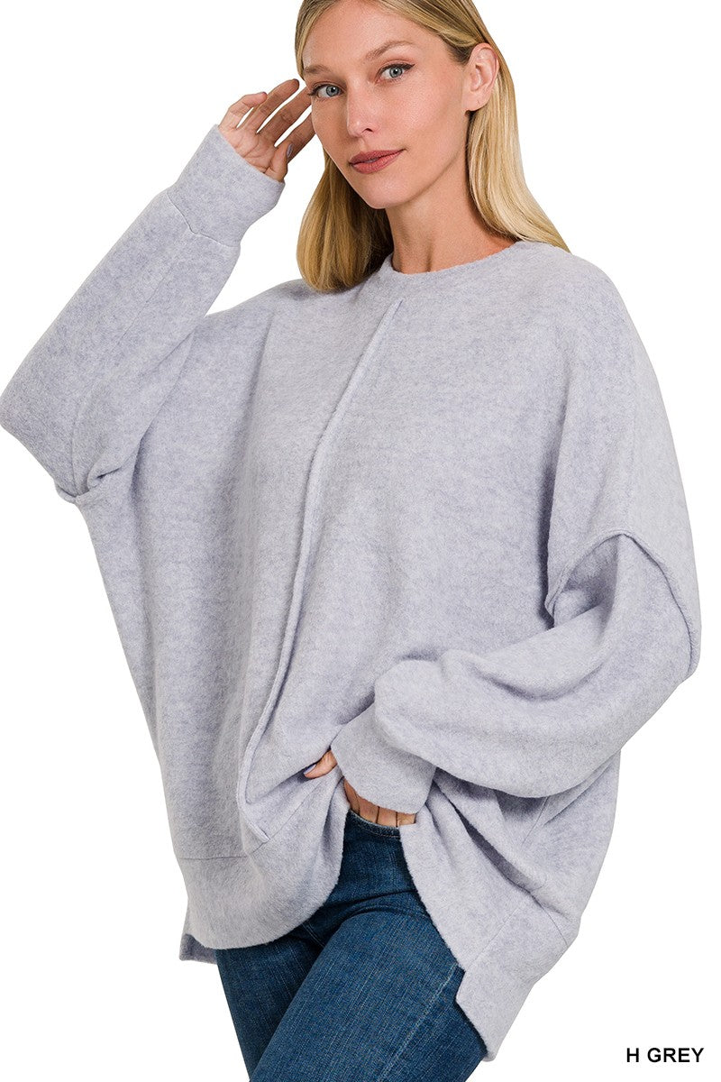 Melange Oversized Sweater