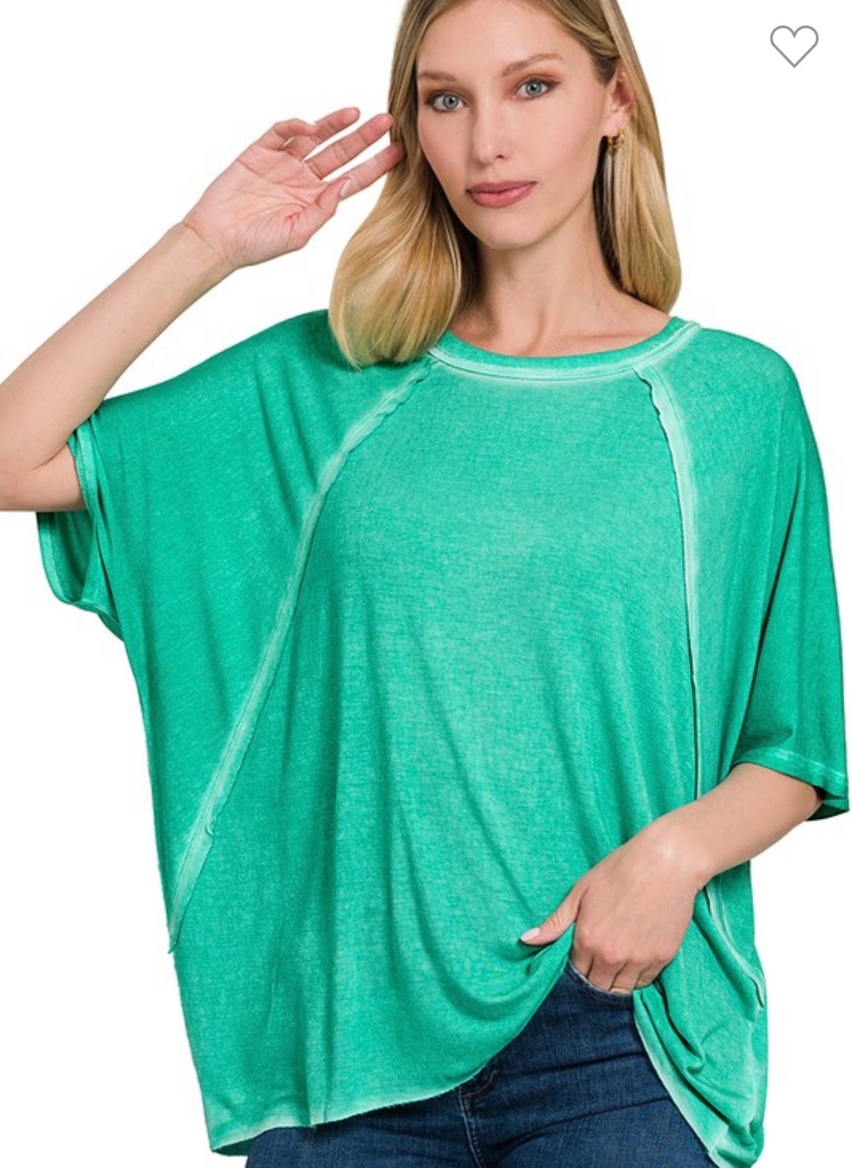 Raglan Dolman Sleeve Top